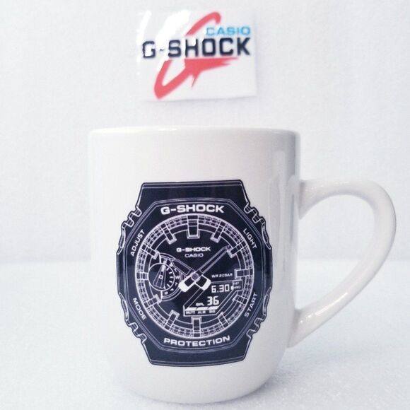 Casio G-Shock set of 4 iconic model custom 12oz ceramic coffee cup Pay 3 get 4 - Picture 3 of 10